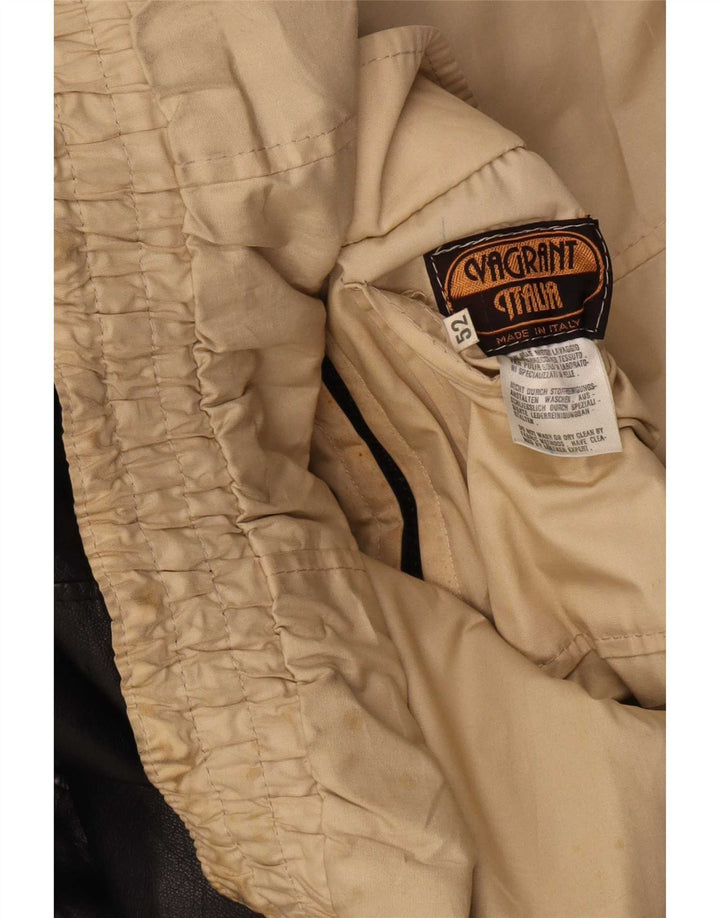 Мужская кожаная куртка Vagrant IT 52 XL Черная