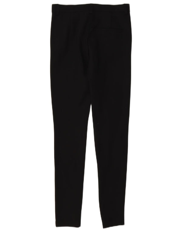 Женские повседневные брюки-скинни Zara Trafaluc XS W24 L28, черные вискозные