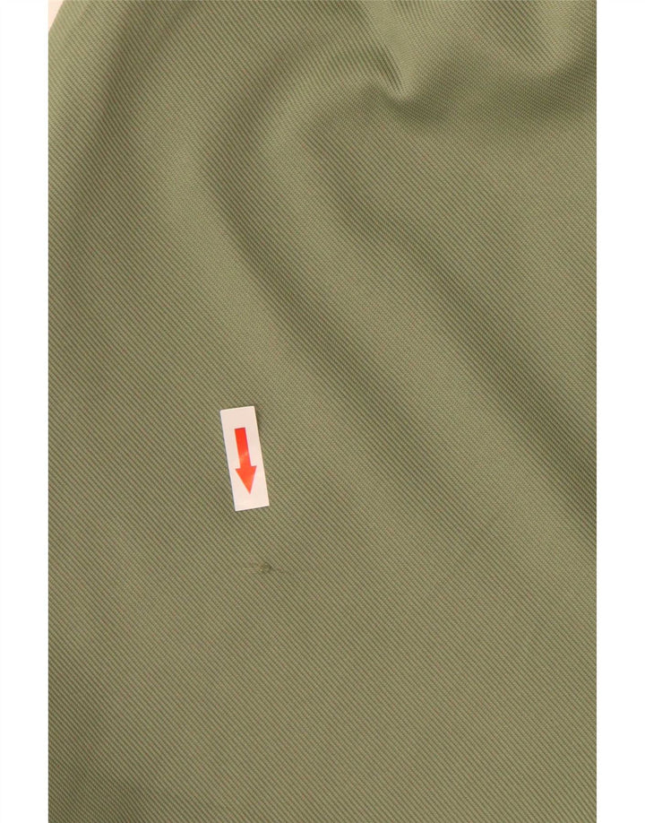 Женские широкие брюки карго Zara, маленькие W26 L29, зеленый полиэстер