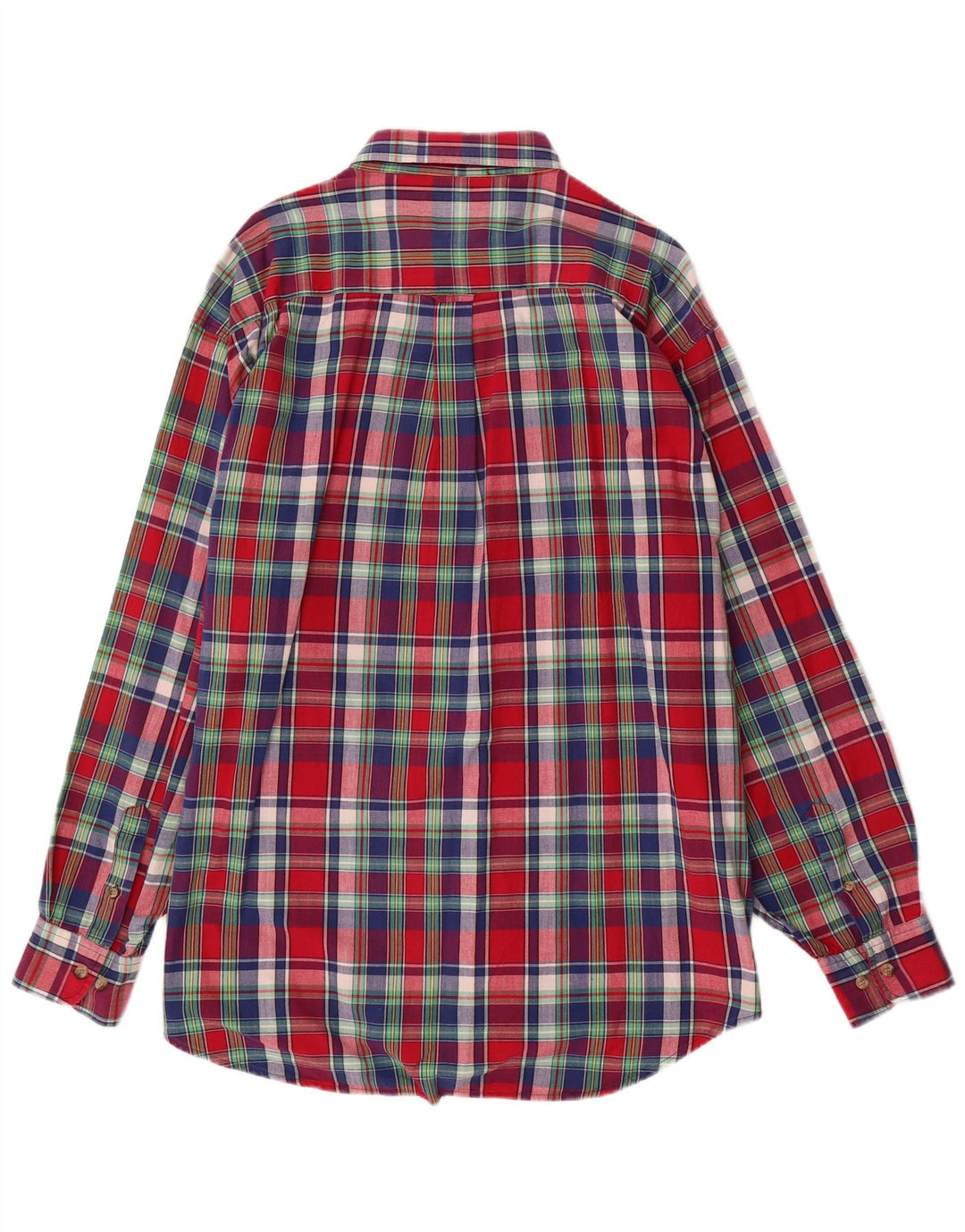 Мужская рубашка Ivy Oxford 2XL, хлопок в разноцветную клетку