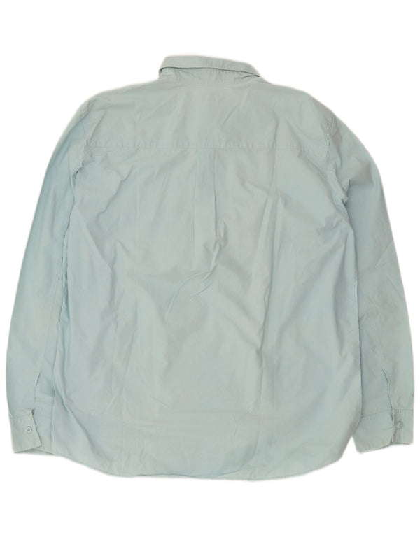 Мужская рубашка Levi's 2XL, синяя, хлопок