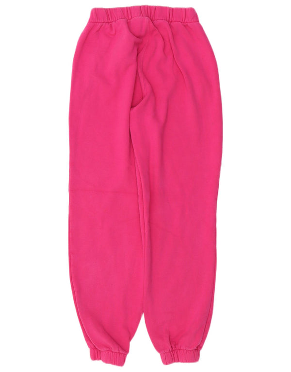 HOLLISTER Женский спортивный костюм Брюки Джоггеры UK 4 XS Розовый Хлопок