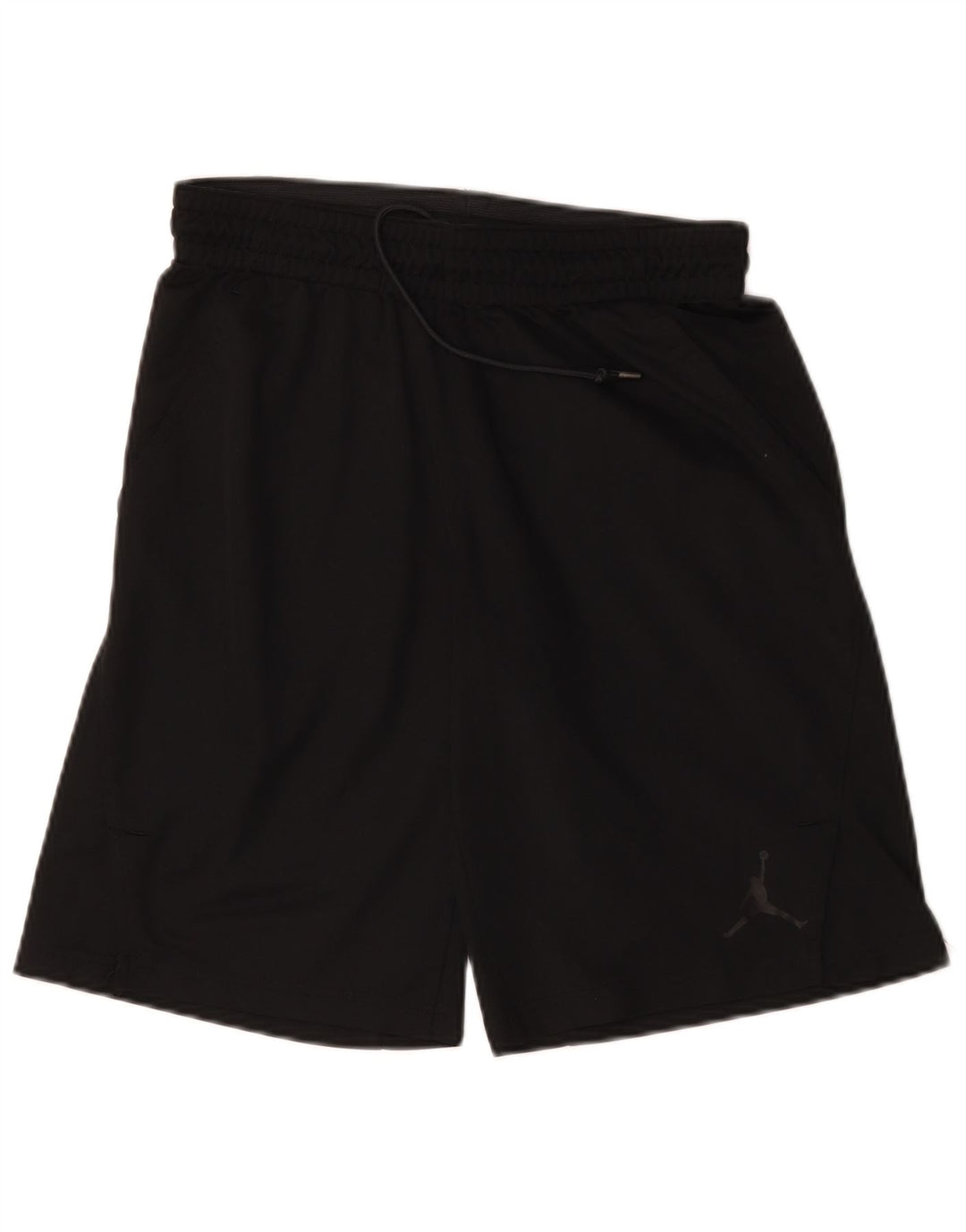 Мужские спортивные шорты Jordan Dri Fit с графическим рисунком, средний черный, полиэстер