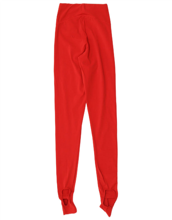 Женские леггинсы со штрипками Zara UK 8, маленькие красные