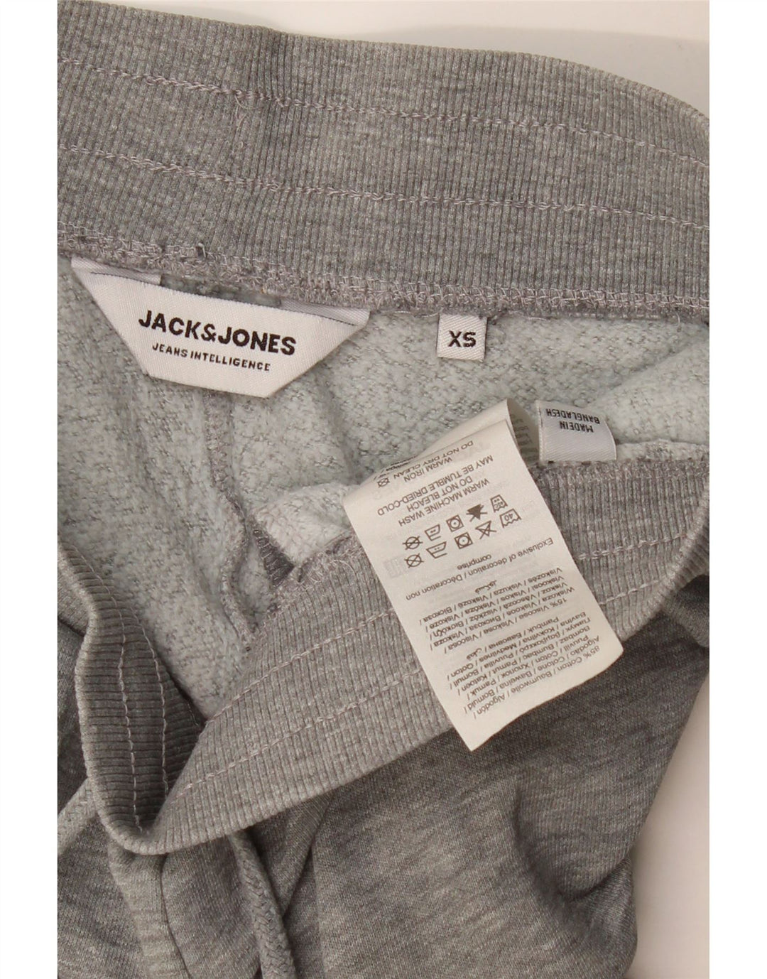 JACK & JONES Мужские спортивные брюки с рисунком XS серые в крапинку