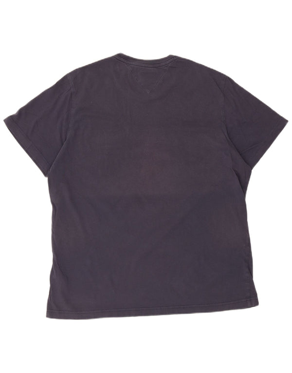 Tommy Hilfiger Мужская футболка Top XL Темно-синий хлопок