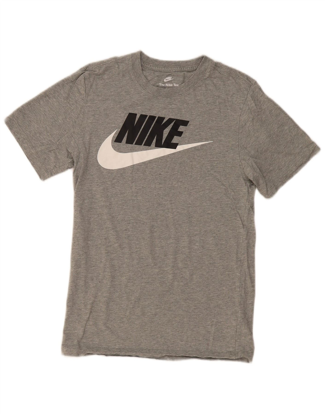NIKE Mens Graphic T-Shirt Top XS Grey Cotton