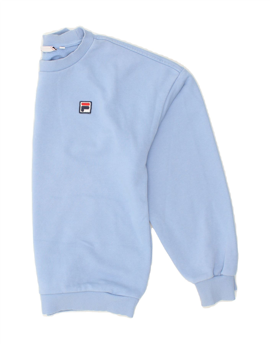 FILA Womens Sweatshirt Jumper UK 8 Small Blue Cotton Vintage Fila and Second-Hand Fila from Messina Hembry 