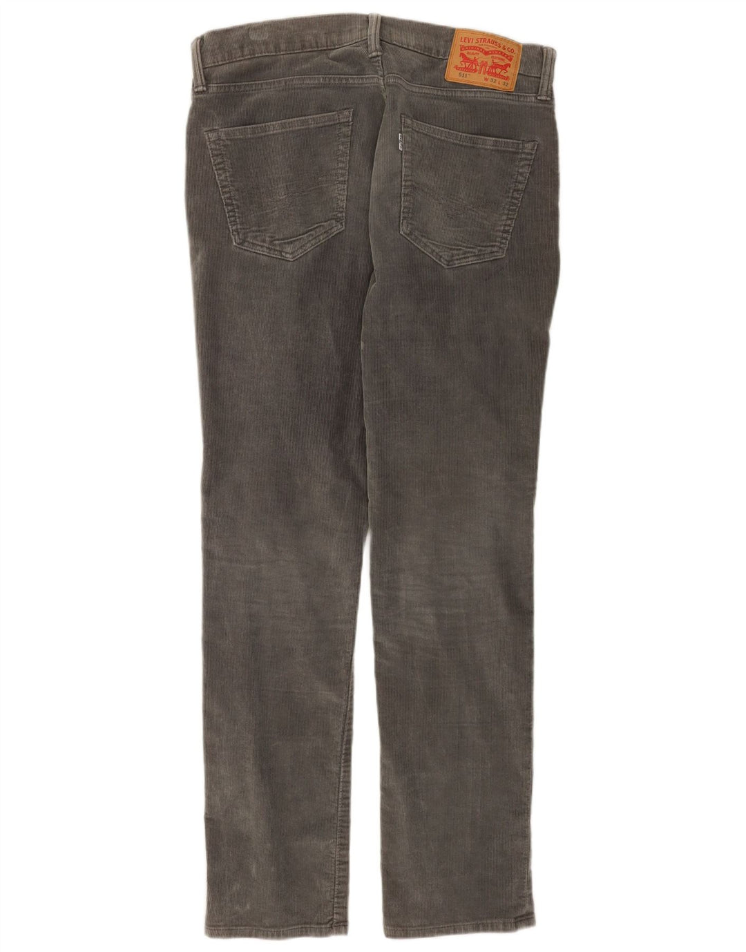 Мужские вельветовые брюки Levi's 511 W32 L32 серые