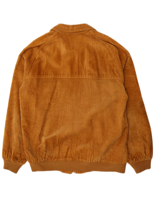 Винтажная мужская вельветовая куртка UK 40, большая бежевая