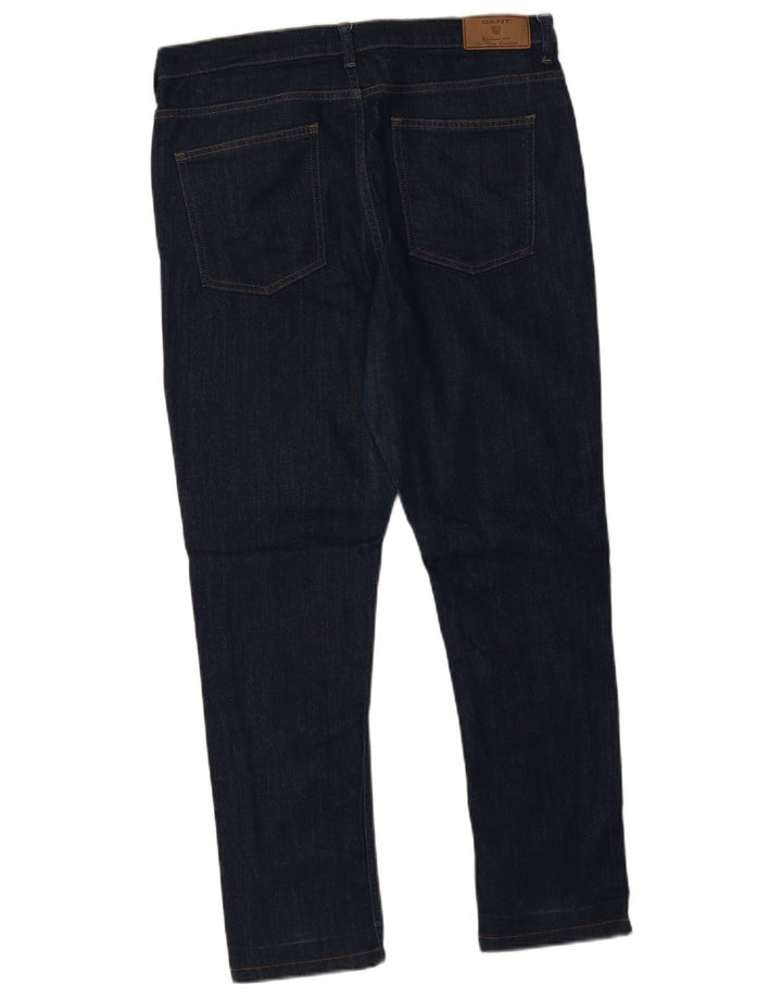 Женские узкие джинсы Gant W32 L28 Темно-синие