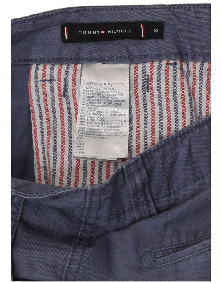 Мужские шорты карго Tommy Hilfiger W32, средний синий хлопок