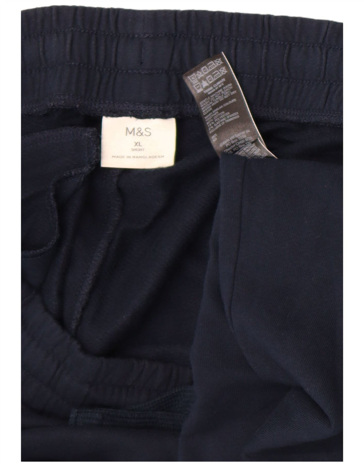 Мужские спортивные брюки Marks & Spencer XL темно-синие, хлопок