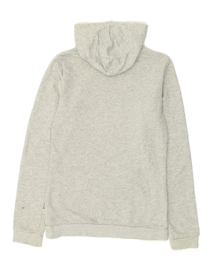 PUMA Boys Graphic Hoodie Jumper 15-16 Years Grey Polyester | Vintage Puma | Thrift | Second-Hand Puma | Used Clothing | Messina Hembry 