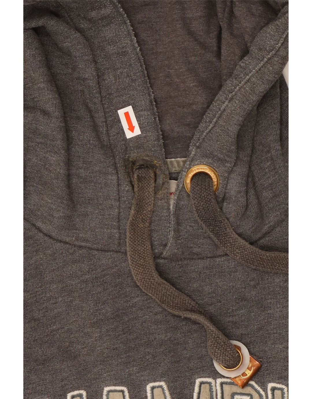 Женский джемпер с капюшоном CHAMPION UK 16, большой размер, серый хлопок