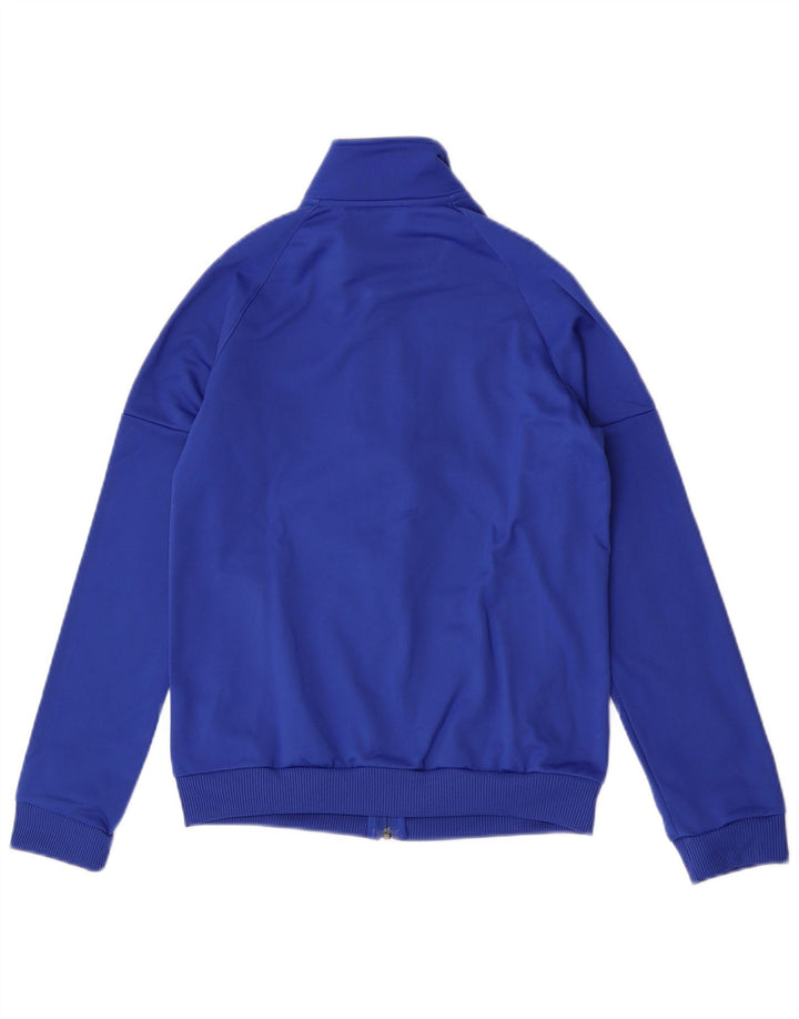 Женская спортивная куртка Adidas UK 8/10, маленький синий полиэстер