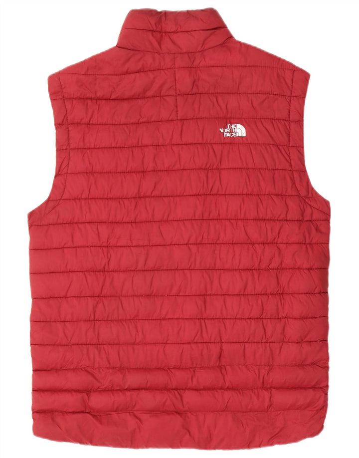 Мужской утепленный жилет The North Face UK 38, средний темно-бордовый полиэстер