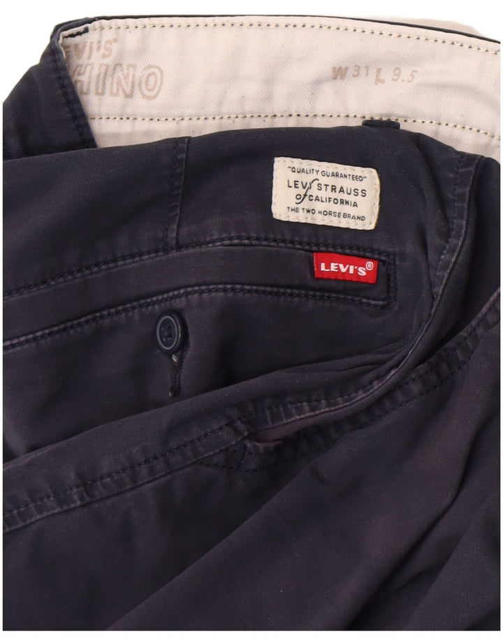 Мужские шорты чинос Levi's W31, средний темно-синий, хлопок