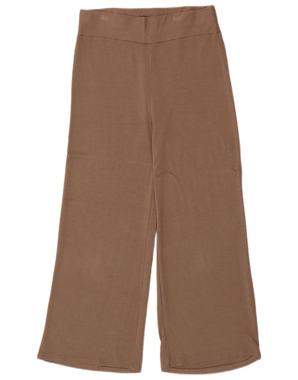 Женские повседневные широкие брюки ZARA XL W32 L28 Коричневые