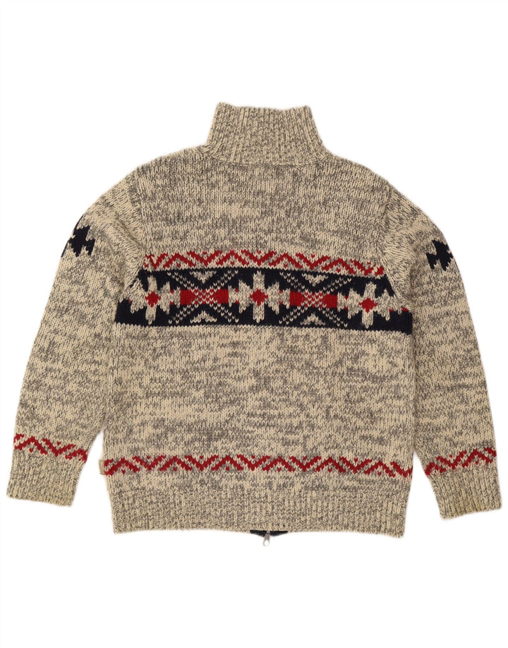 Мужской кардиган-свитер Rifle, средний серый цвет Fair Isle