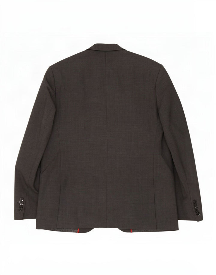 Мужской пиджак на двух пуговицах Marks & Spencer UK 46 XL, черный полиэстер