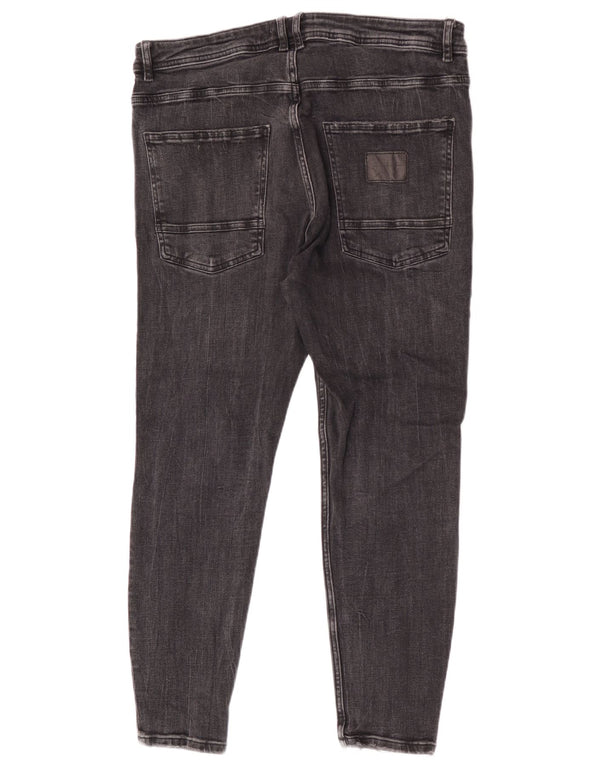 Женские джинсы скинни Zara EU 46 XL W36 L26 Серые