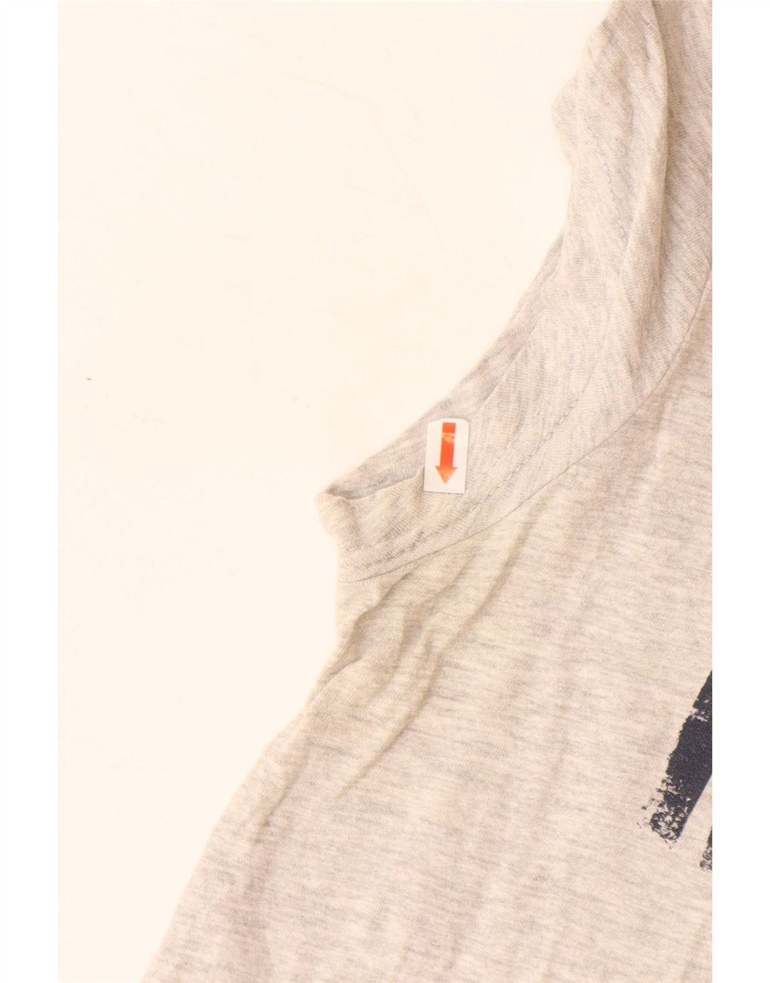 Женская футболка с рисунком MUSTANG Top UK 6 XS Серая в крапинку