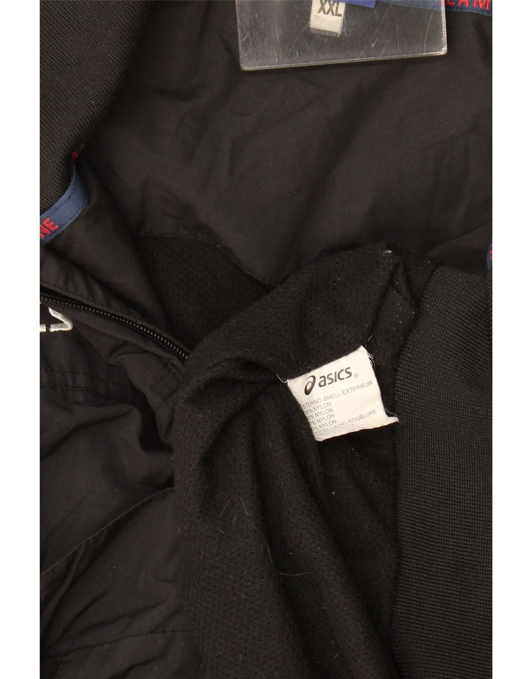Мужская куртка-бомбер Asics UK 44 2XL, черный нейлон