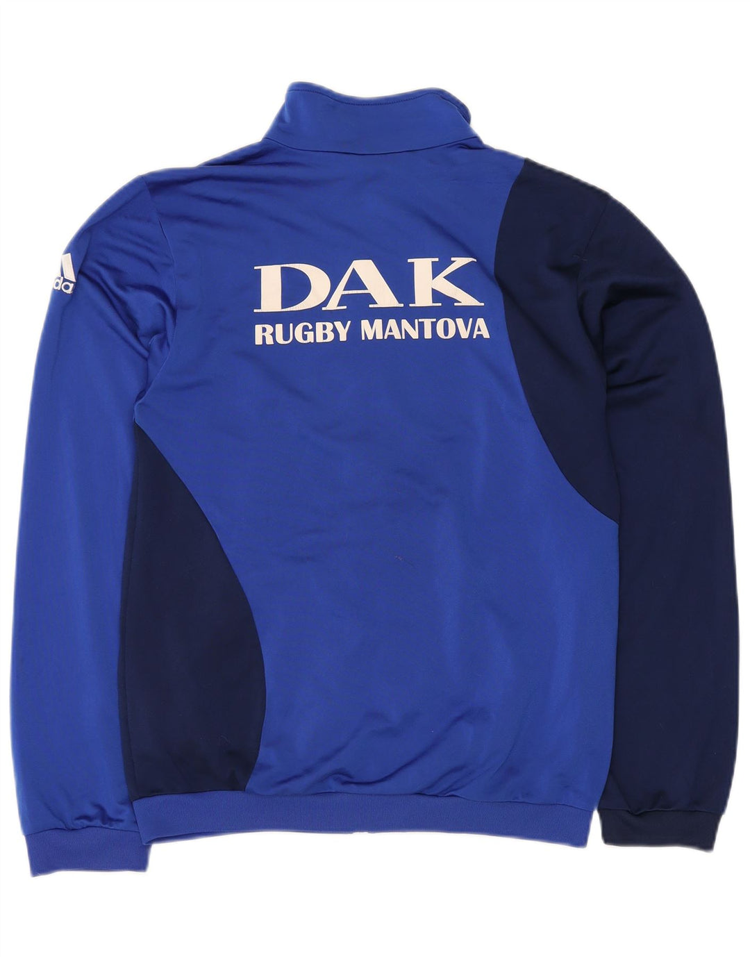 Мужской спортивный костюм ADIDAS с графическим рисунком, Великобритания 38/40, средний синий с цветными блоками