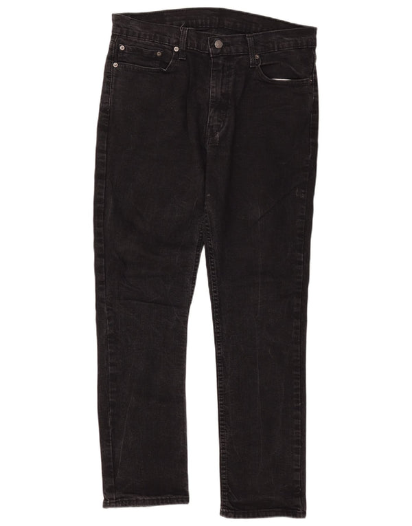 Мужские джинсы Levi's 511 Slim W36 L32, черный хлопок