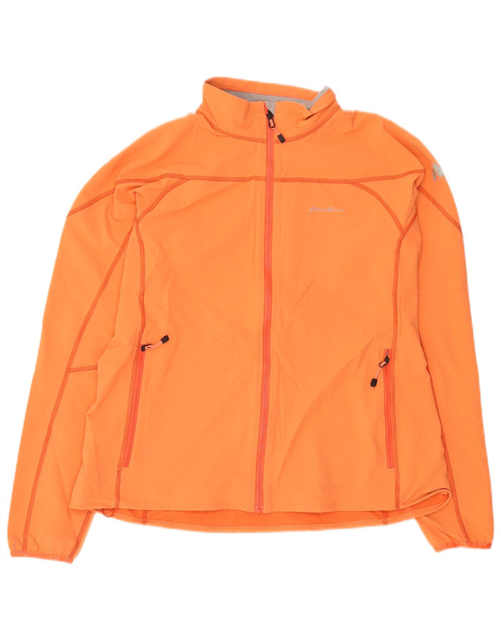 Женский спортивный костюм Eddie Bauer, верхняя куртка UK 18 XL, оранжевый нейлон