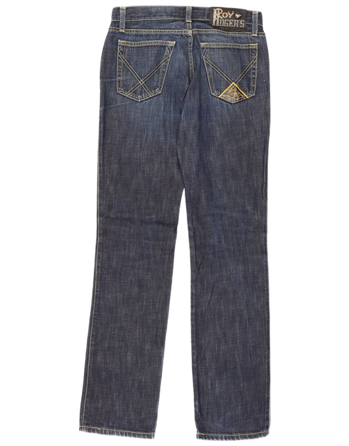 Женские прямые джинсы Roy Rogers W29 L31 синие, хлопок
