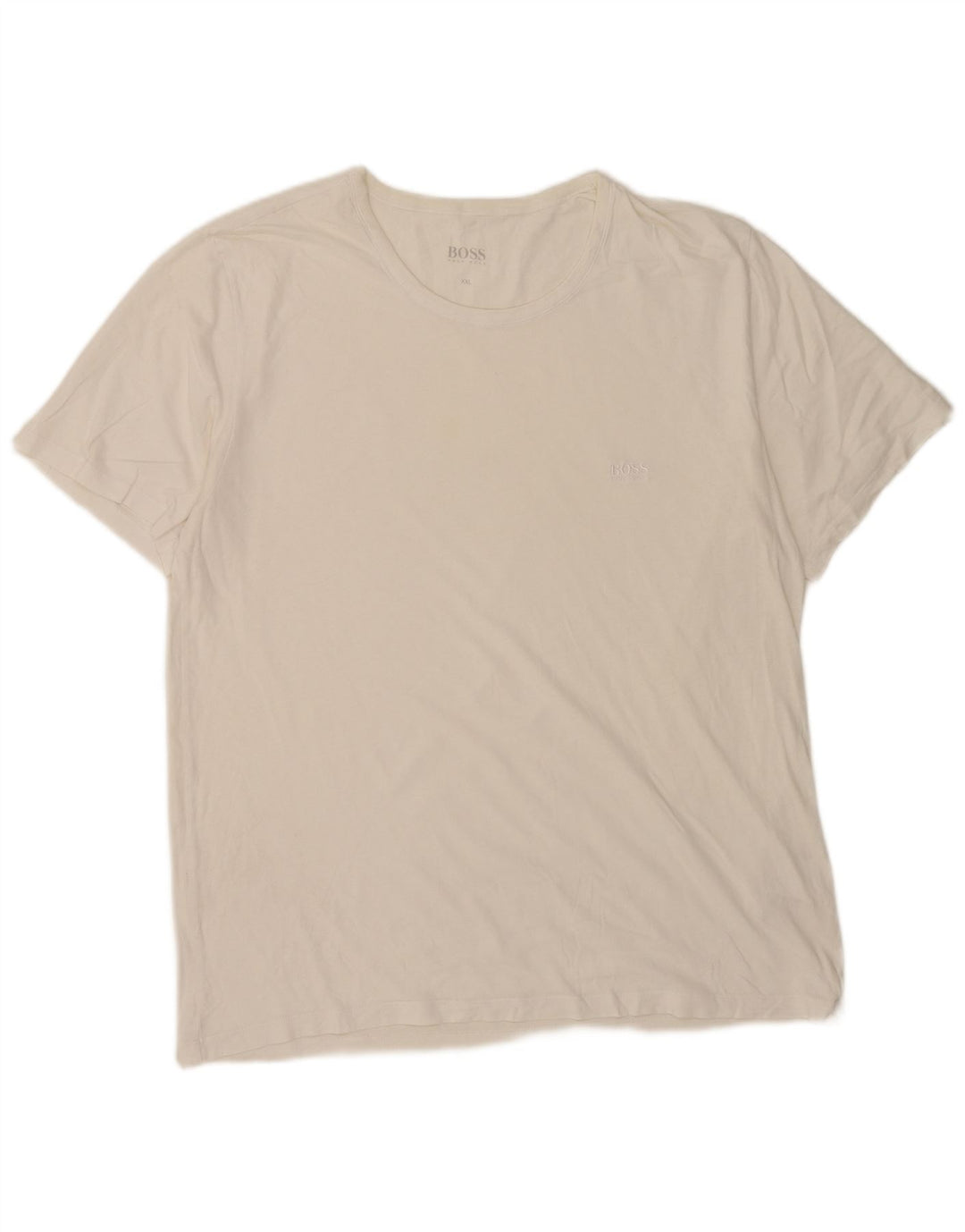 Мужская футболка Hugo Boss Top 2XL Белый Хлопок