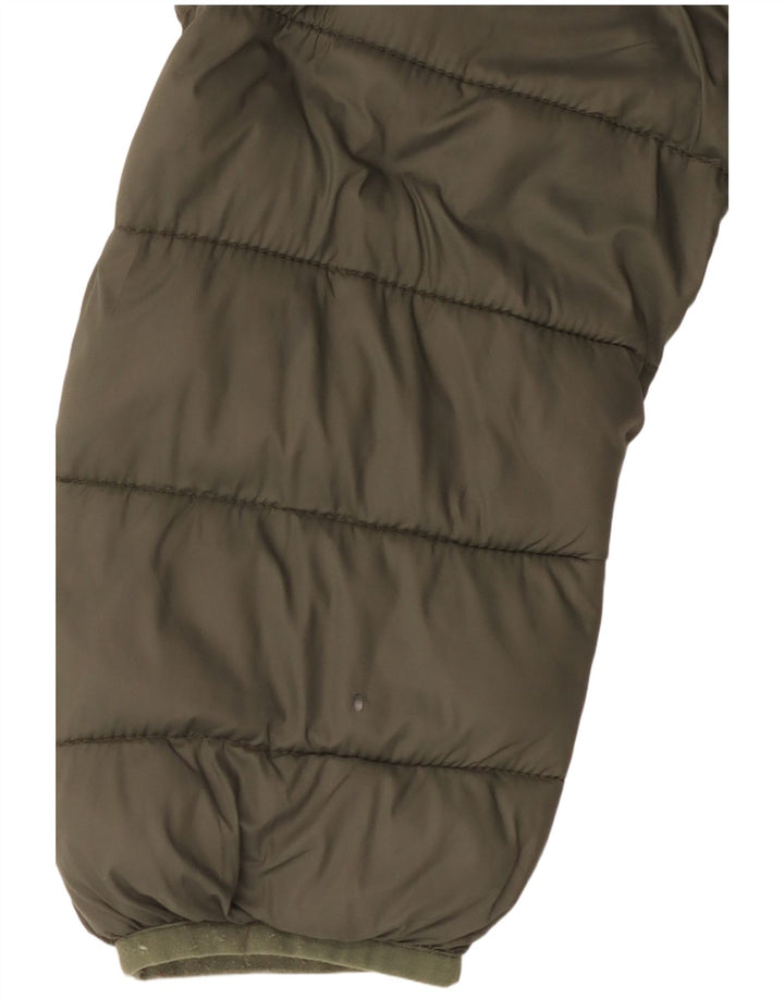 Ассоциация поло США. Мужская двусторонняя стеганая куртка с капюшоном UK 38, средний хаки