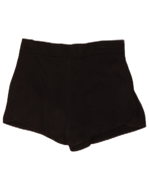 Topshop Женские спортивные шорты UK 4 XS Черные вискозы