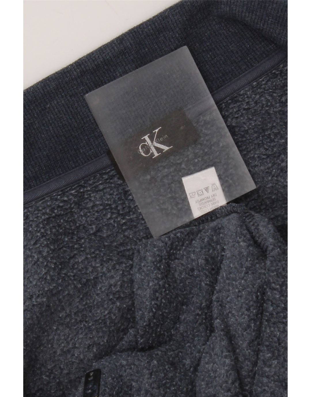 Мужская спортивная куртка Calvin Klein XL темно-синего цвета