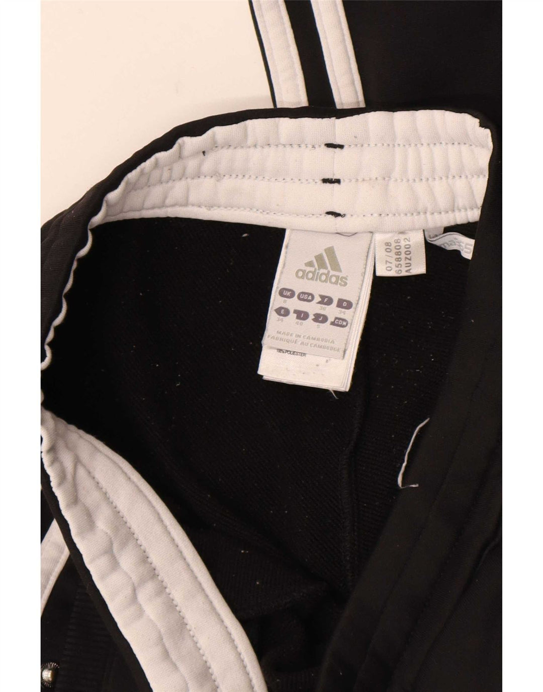 Женские спортивные брюки Adidas Clima 365 UK 8, маленькие черные из полиэстера