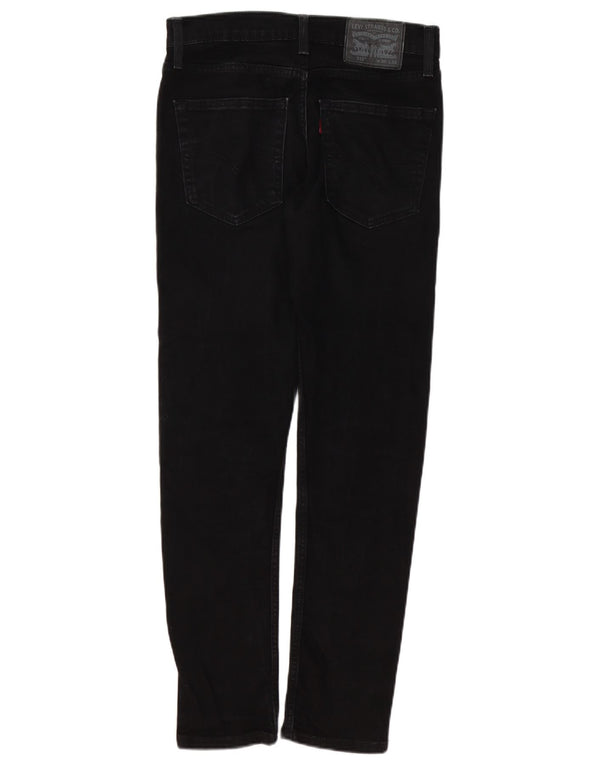 Мужские зауженные джинсы Levi's 512 W30 L29, черный хлопок