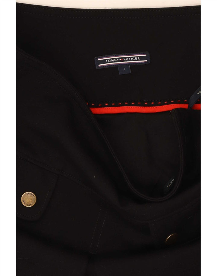 Женская мини-юбка Tommy Hilfiger US 4 Small W26 Черная вискоза