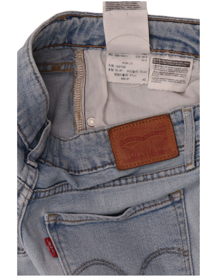 Женские джинсы LEVI'S 715 Bootcut W28 L30 Синие, хлопок