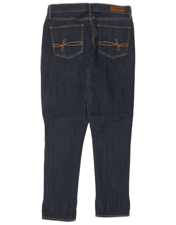 Женские джинсы скинни с пышными формами LEVI'S США 10, большие размеры W30 L30, синий хлопок