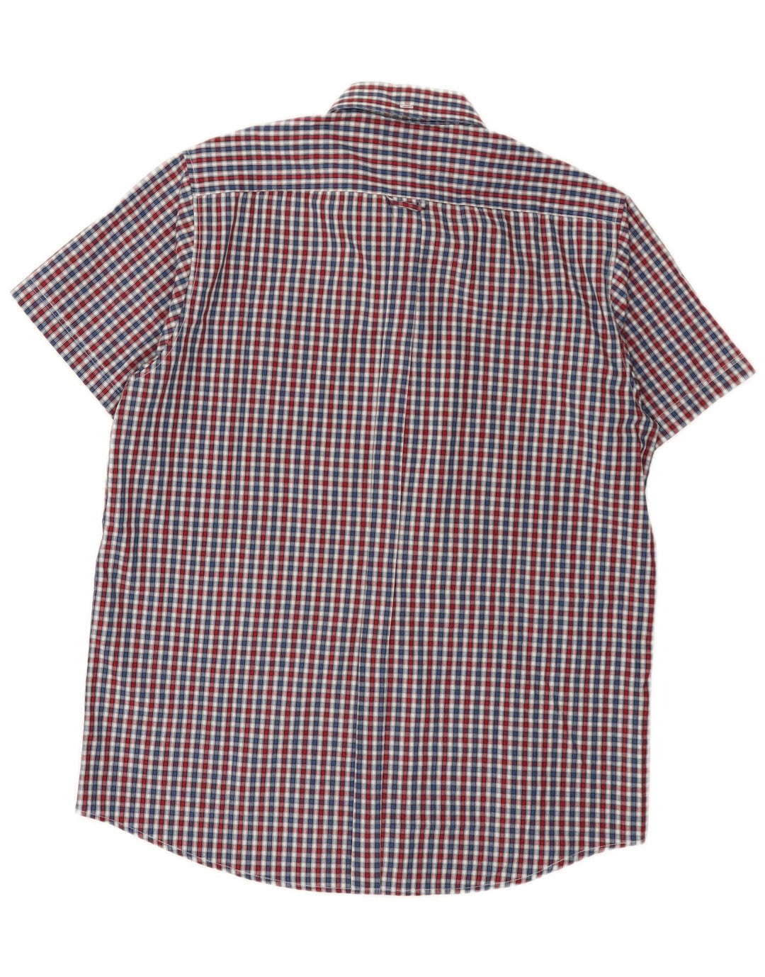 Мужская рубашка с коротким рукавом Ben Sherman XL разноцветная в мелкую клетку