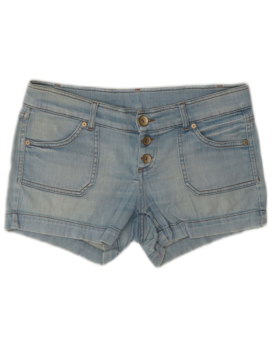 Женские джинсовые шорты Benetton W32, большие синие