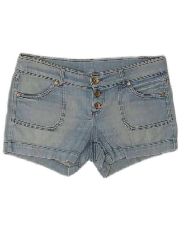 Женские джинсовые шорты Benetton W32, большие синие