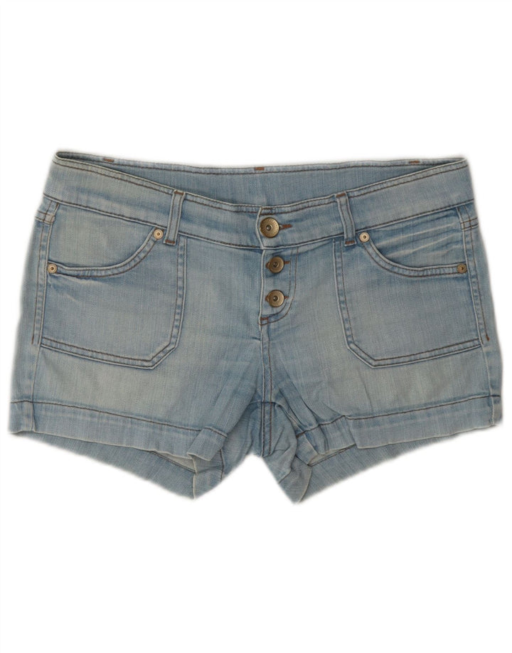 Женские джинсовые шорты Benetton W32, большие синие