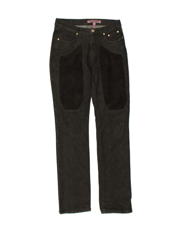 JECKERSON Womens Slim Jeans W27 L32  Black Cotton Vintage Jeckerson and Second-Hand Jeckerson from Messina Hembry 