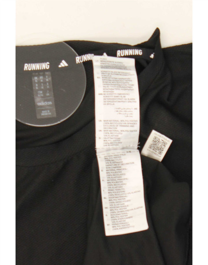 Мужская футболка Adidas Top XL черная из полиэстера