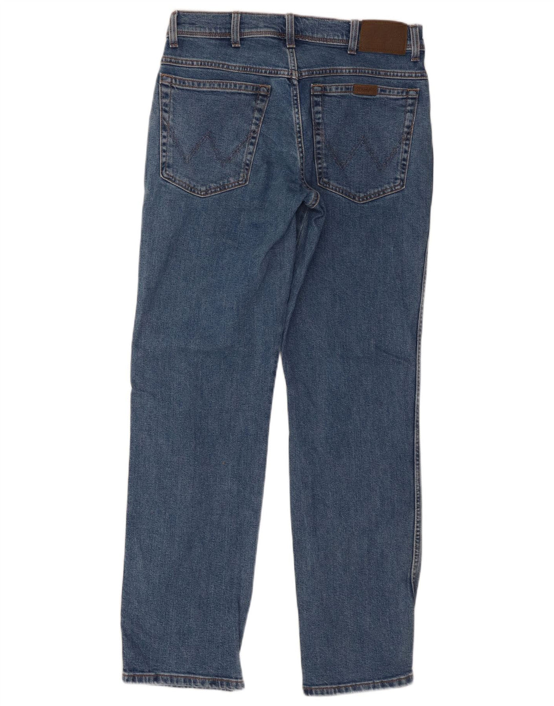 Мужские прямые джинсы Wrangler W33 L32, синий хлопок