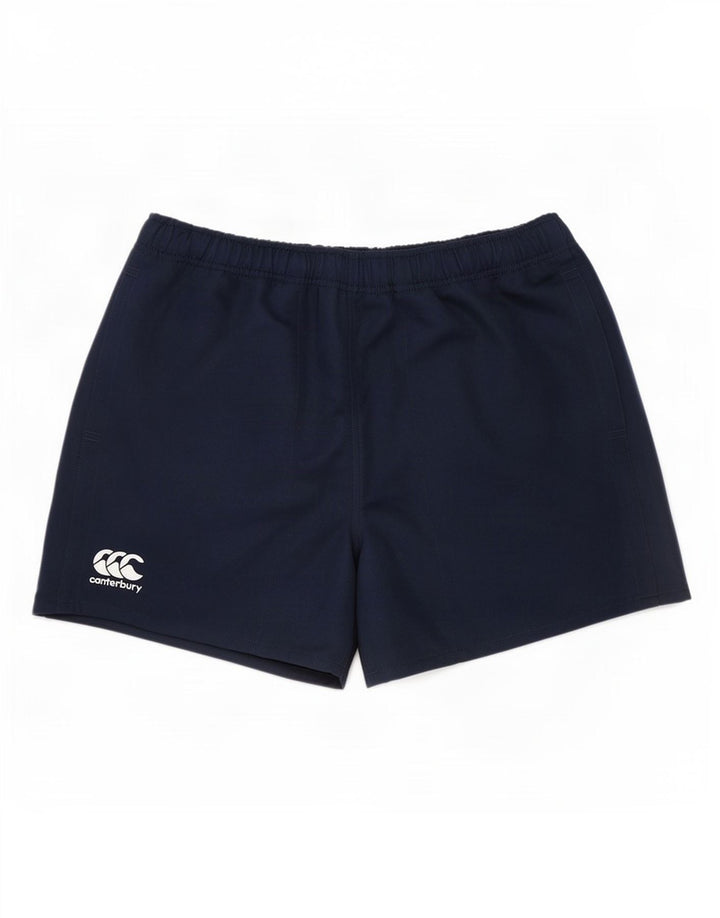Мужские спортивные шорты Canterbury XL темно-синие из полиэстера