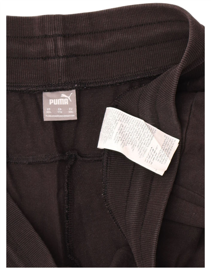 Женские спортивные шорты Puma с рисунком 2XL, черный хлопок